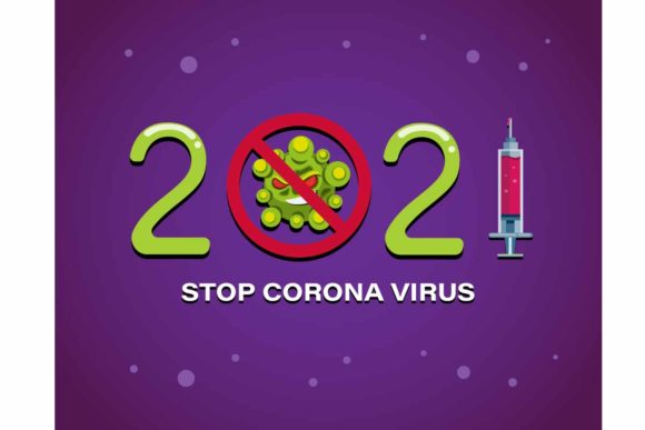 Download 2021 Stop Corona Virus with Vaccine - Virus Collection