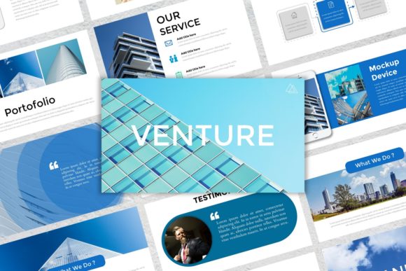 Download Presentation Templates - Venture - Presentation templates Collection