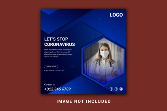 Download Social Media Ads Banner for Corona Virus - Virus Collection