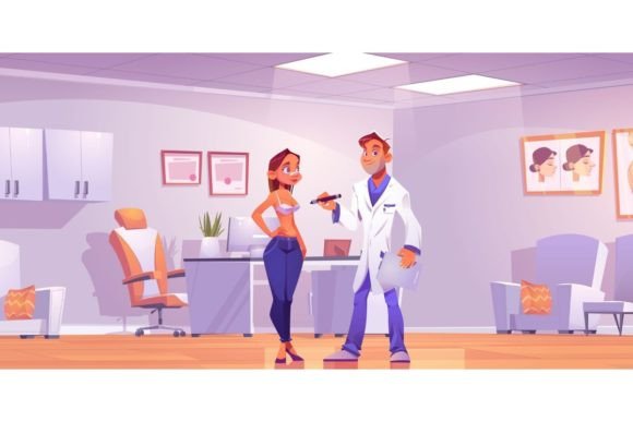 Download Plastic Surgeon Consulting Woman - Woman Collection