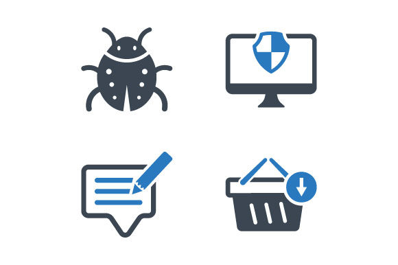 Download Antivirus and Internet Security Icons - Virus Collection