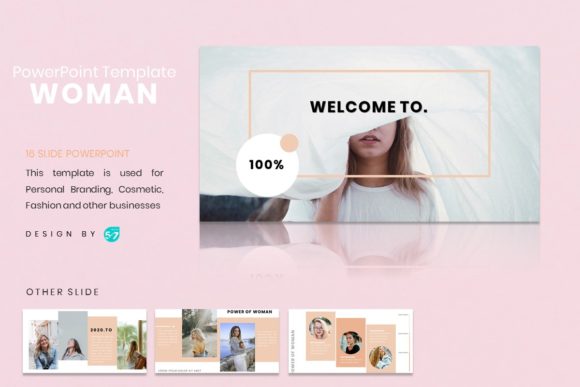 Download Powerpoin Template - Woman - Woman Collection