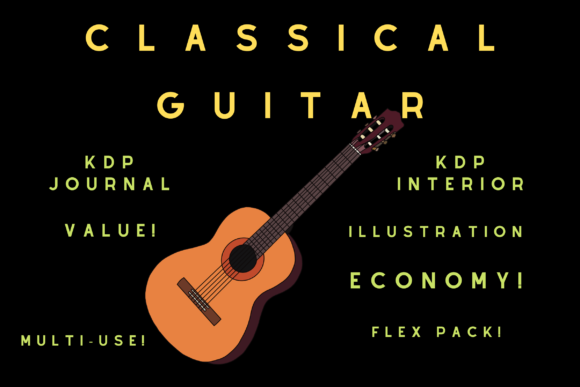 Download Classical Guitar KDP Journal Pack - Premium Bundle