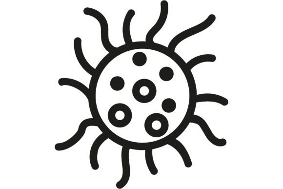 Download Virus Line Icon. Infection, Microorganis - Virus Collection