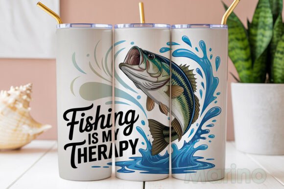 Download Dynamic Bass Fishing Tumbler Wrap - Premium Resources