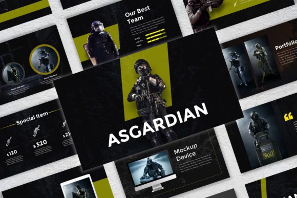Download Presentation Templates - Asgardian - Presentation templates Collection